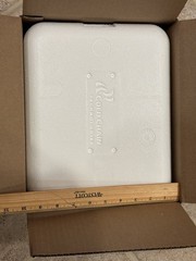 Insulated Styrofoam COOLER w/ shipping box | Cold refrigerated + 2 ICE Pk