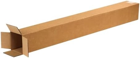 AVIDITI Moving Boxes Long 4″L x 4″W x 36″H (25-Pack) Tall Corrugated Cardboard B