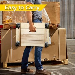 MaxWorks 50952 1000 lbs. Capacity 24 in. x 16 in. Hardwood Furniture Moving Doll