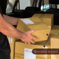 100pcs-4x4x4 Cardboard Paper Boxes Mailing Packing Shipping Box-Economic Grade