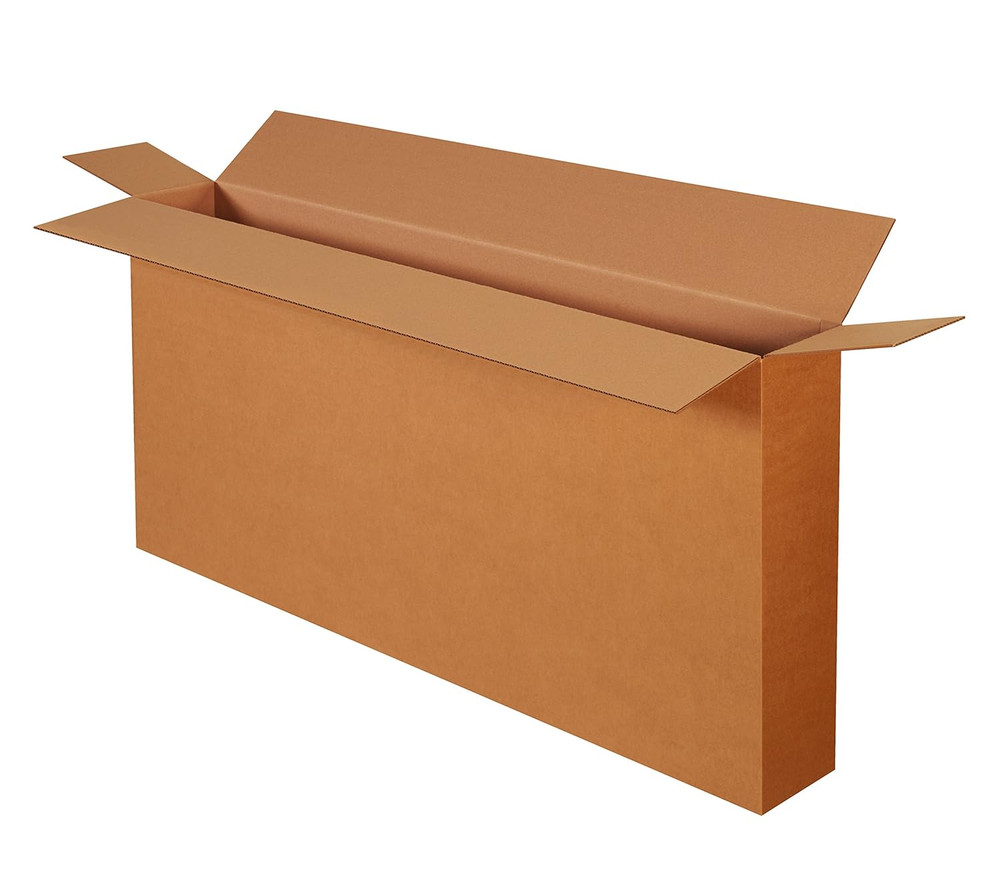 Cardboard Bike Boxes 54″x8″x28″ – Side Loading, Pack of 5 for Shipping & Storage