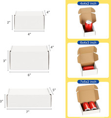 Assorted-Sizes-Shipping-Boxes-45-Pack: 6x4x3 & 7x5x2 & 9x6x2 Small-Shipping-B…