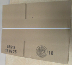 8x6x4 Cardboard Paper Boxes Corrugated Shipping Boxes 32 ECT 25/bndle “18”