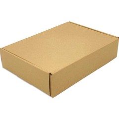 50 PCS 9x6x2 Inch Brown Small Shipping Boxes Corrugated Cardboard Mailer Box