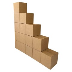 UOFFICE 10 Heavy Duty Corrugated Boxes 20 x 20 x 20″ – 275lbs Cardboard Shipping