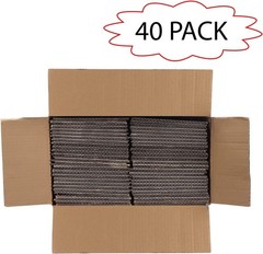 Sturdy 6x6x6 Shipping Boxes – Set of 40 White Packaging Solutions for Small Biz