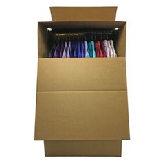 UBMOVE Wardrobe Boxes – Qty 12 Boxes w Bars – Moving Boxes
