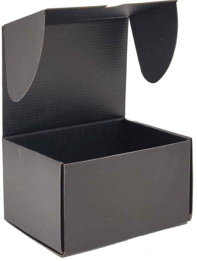 Black Shipping Boxes for Small Business Pack of 15-12x9x6 inches Cardboard Co…