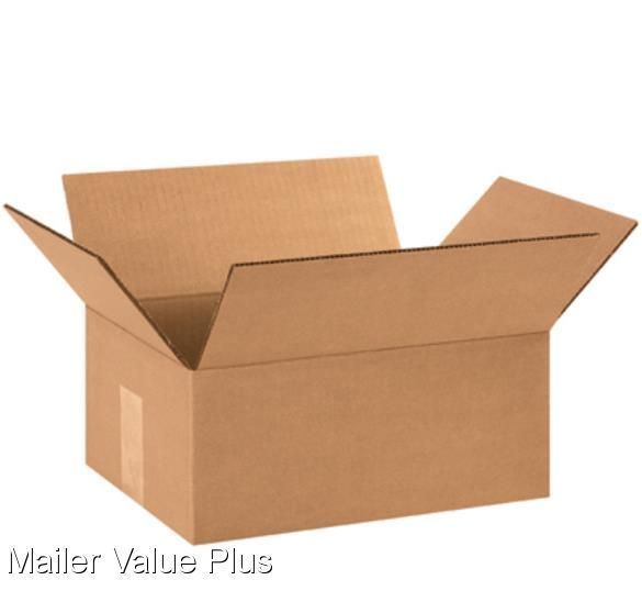 50 – 12 x 10 x 5 Corrugated Shipping Boxes Packing Storage Cartons Cardboard Box