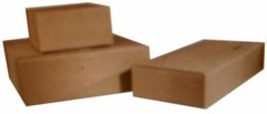 25 13x13x3 Corrugated Boxes Shipping Packing Moving Cardboard Cartons