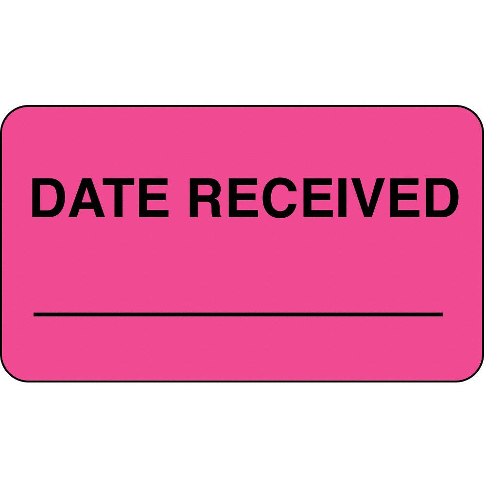 ROLL PRODUCTS 140528 Label,1 In. H,1-3/4 In. W,PK1000 3VDJ8