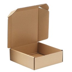 1 PCS 6x6x2 Inch Shipping Boxes Small Corrugated Cardboard Mailing Brown