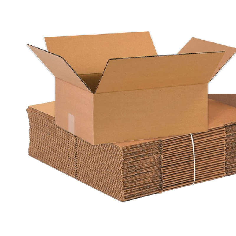 Box Usa Usa 16 X 12 X 6 Corrugated Cardboard Boxes Flat 16L X 12W X 6H Pack Of