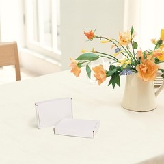 6X4X1 Shipping Boxes Set of 100, White Small Corrugated Cardboard Box,Mailer Box