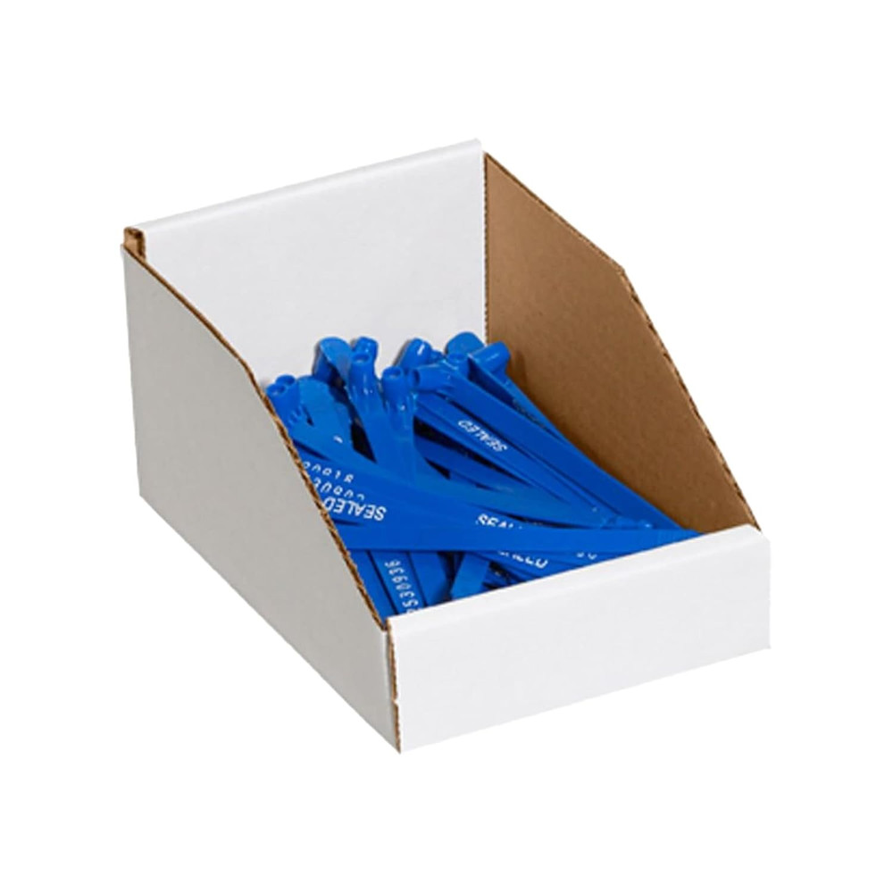 Storage Bins Small 6″L X 9″W X 4 1/2″H 25-Pack – Corrugated Cardboard Box for Pa