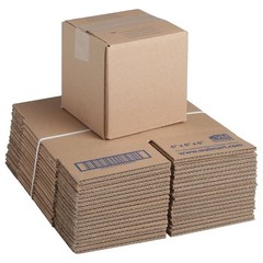 Small Shipping Boxes 6x6x6 100% Recycled Corrugated 30 Pack Eco-Friendly New