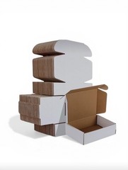 50pcs Shipping Boxes #5 Kraft Cardboard Mailers 27x19x5 cm Mailing Box Packaging