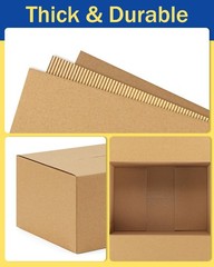 Assorted-Sizes-Shipping-Boxes-45-Pack: 4x4x4 & 5x5x5 & 6x6x6 Small-Shipping-B…