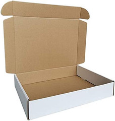50 Pack 5x5x2” Small Shipping Boxes, Corrugated Cardboard Mailers for Busine…