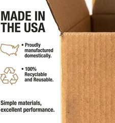 Corrugated Cardboard Boxes 15-Pack – Medium Size 18x14x12″