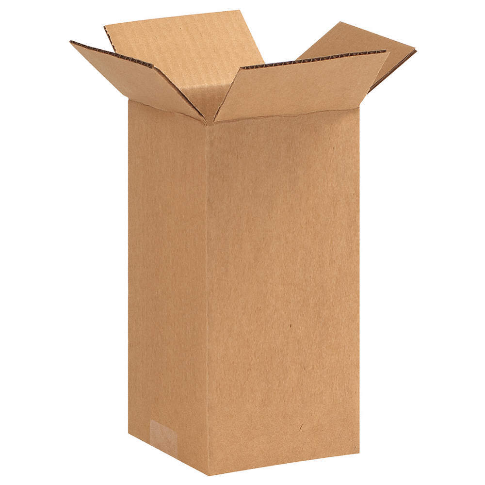 GRAINGER APPROVED 11R280 Shipping Box,Tall ,Single Wall,32 ECT PK 25