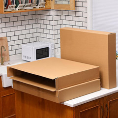 15 Pack Side Loading Box 30″L X 5″W X 24″H, Corrugated Cardboard Boxes Fit for M
