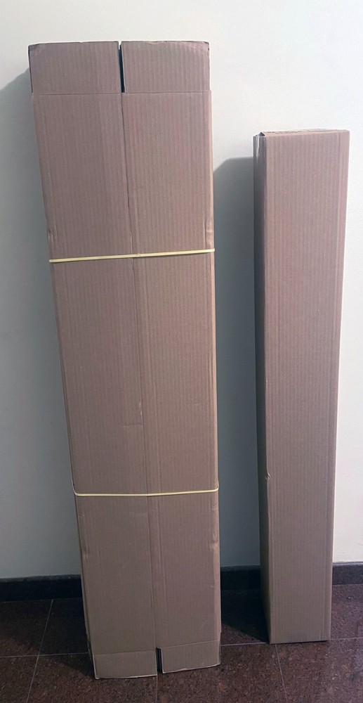 Tall Corrugated Boxes 6′ x 6′ x 48″, 22 Count