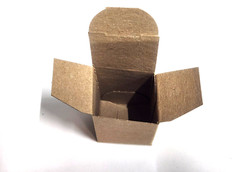 QUANITY OF ( 25) 1-1/4″ x 1-1/2″ x 2″ Reverse Tuck Kraft Folding Chipboard Box