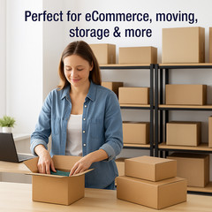 100 7x7x7 Cardboard Paper Boxes Mailing Packing Shipping Box Corrugated Carton