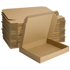 13x10x2 Inches Shipping Boxes Pack of 25, Small Corrugated Cardboard Box for …