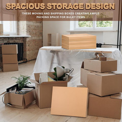 15 Pack Side Loading Box 30″L X 5″W X 24″H, Corrugated Cardboard Boxes Fit for M