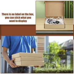 Corrugated Cardboard Shipping Mailer Packing Moving Box 8x6x2 Inch 25 PCS