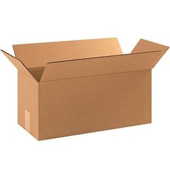 18x8x8 in Corrugated Cardboard Boxes 25 Pack Shipping Moving Storage Bulk New