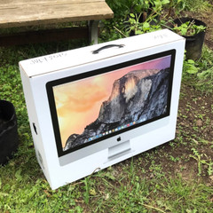 Apple iMac (27-inch, Late 2013) A1419 Empty BOX ONLY Styrofoam Inserts Moving