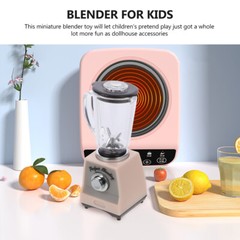 Toy Blender Kitchen Miniature Appliances for Kids – Realistic Pretend Playset