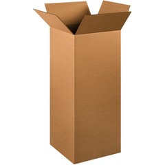 TAPE LOGIC 12 x 12 x 30 Corrugated Cardboard Boxes, Tall 12L x 12W x 30H, Pack o