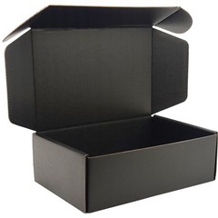 Small Black Shipping Boxes for Small Business Pack of 25-9x6x3 inches Cardboa…