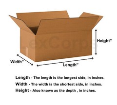 Tall Shipping Boxes ALL Sizes 32 ECT STRONG