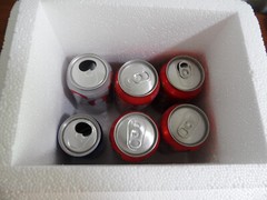 Insulated Box Styrofoam Cooler 8″X 6″X 9″x Interior re-usable shipping