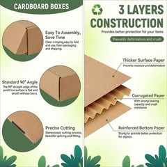 Lightweight & Sturdy 20-Pack 7x5x2 Shipping Boxes – Perfect for All Your Needs