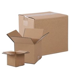 100Pc 4X4X4 Cardboard Paper Boxes Mailing Packing Shipping Box Corrugated Carton