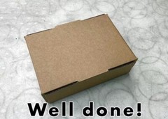 9x6x3 TAPE FREE 50pc Shipping Boxes Perfect For Trading Cards, Books, Etc