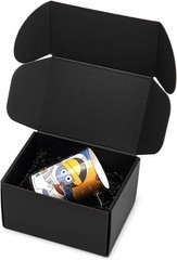 7X5X4 Inches Black Shipping Boxes 25 Pack – Corrugated Cardboard Mailing Box Fo