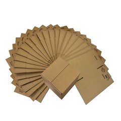 UOFFICE 25 Corrugated Boxes 14 x 14 x 14″ Cube Cardboard Shipping Box Cartons