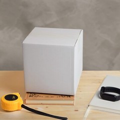 White Shipping Boxes 6x6x6 Inches Corrugated Cardboard 25 Pack