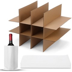 Card Dividers Multicolor Boxes for Packing to Move Cardboard Construction Kit