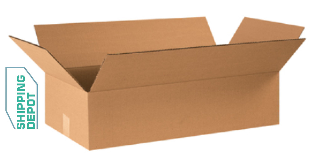 25 ~ 24x12x6″ Corrugated Kraft Cardboard Cartons Shipping Packing Box Boxes