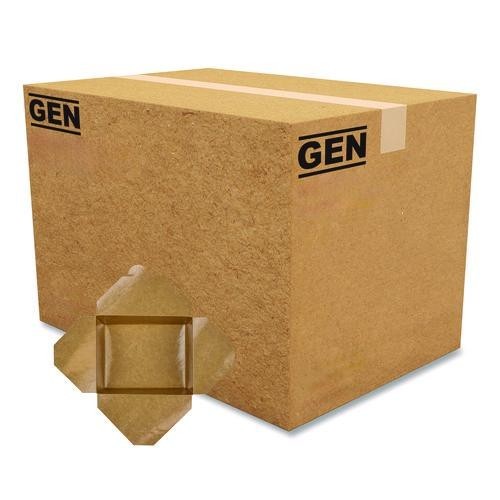 GEN Reclosable Kraft Take-Out Box, 54 oz, Brown, Paper, 200/Carton