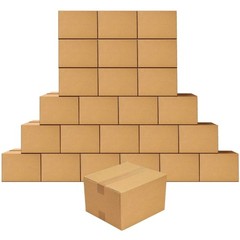 25-pack 9x6x4 Inch Shipping Boxes – Lightweight & Durable