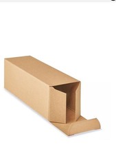 100 Reverse Tuck Cartons Boxes – Kraft, 2 1/2 x 2 1/2 × 8″ Free Fast Shipping In